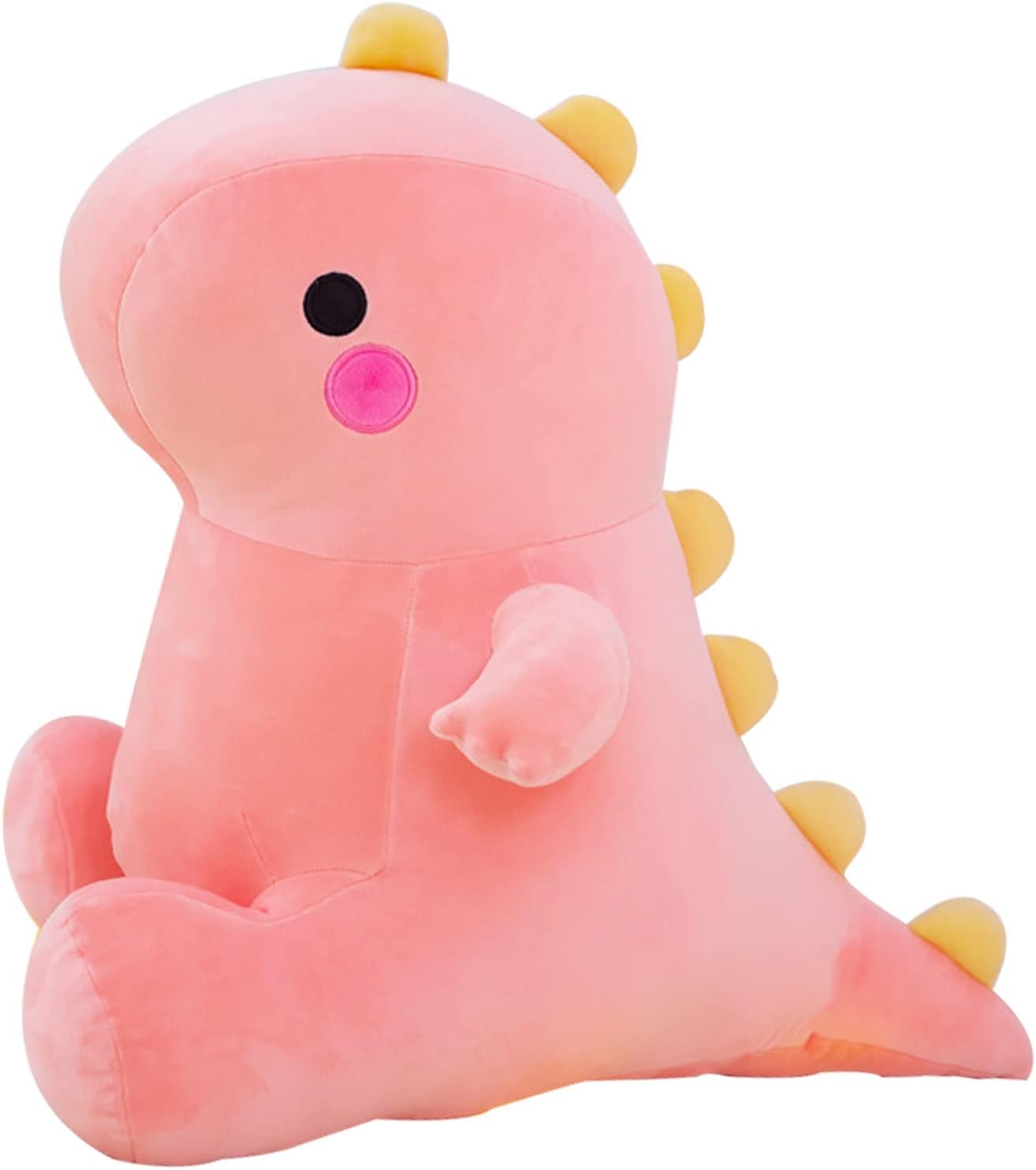 Cute Fat Dinosaur Plush Toys, Soft Stuffed Animals Toys Dolls, Dino Plushies, Cute Birthday Gifts for Kids Girls Boys (Green,8in)