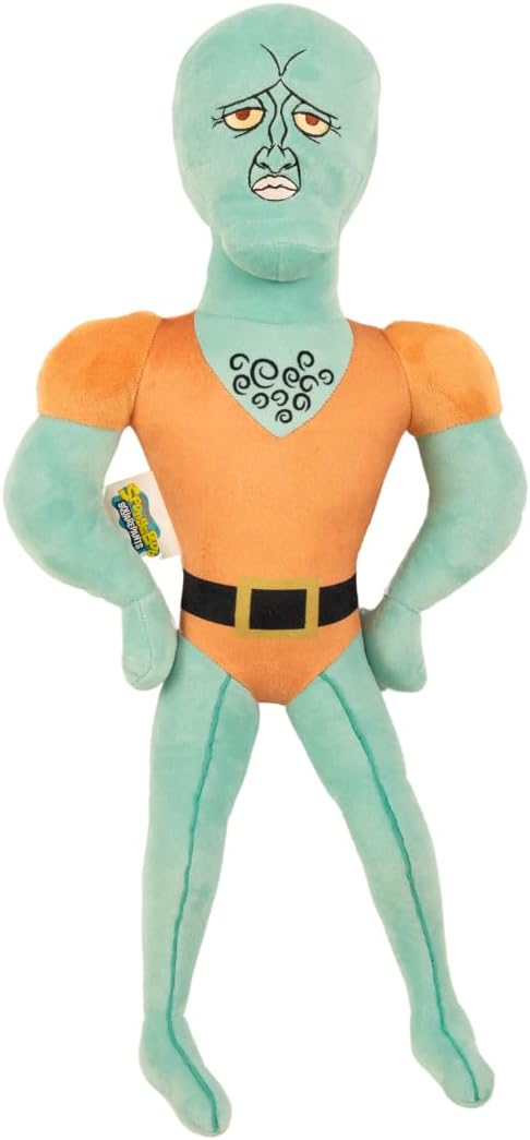Spongebob Squarepants Sandy Cheeks Plush Cuddle Pillow, Super Soft & Cozy, (Officially Licensed Product) by Franco Collectibles