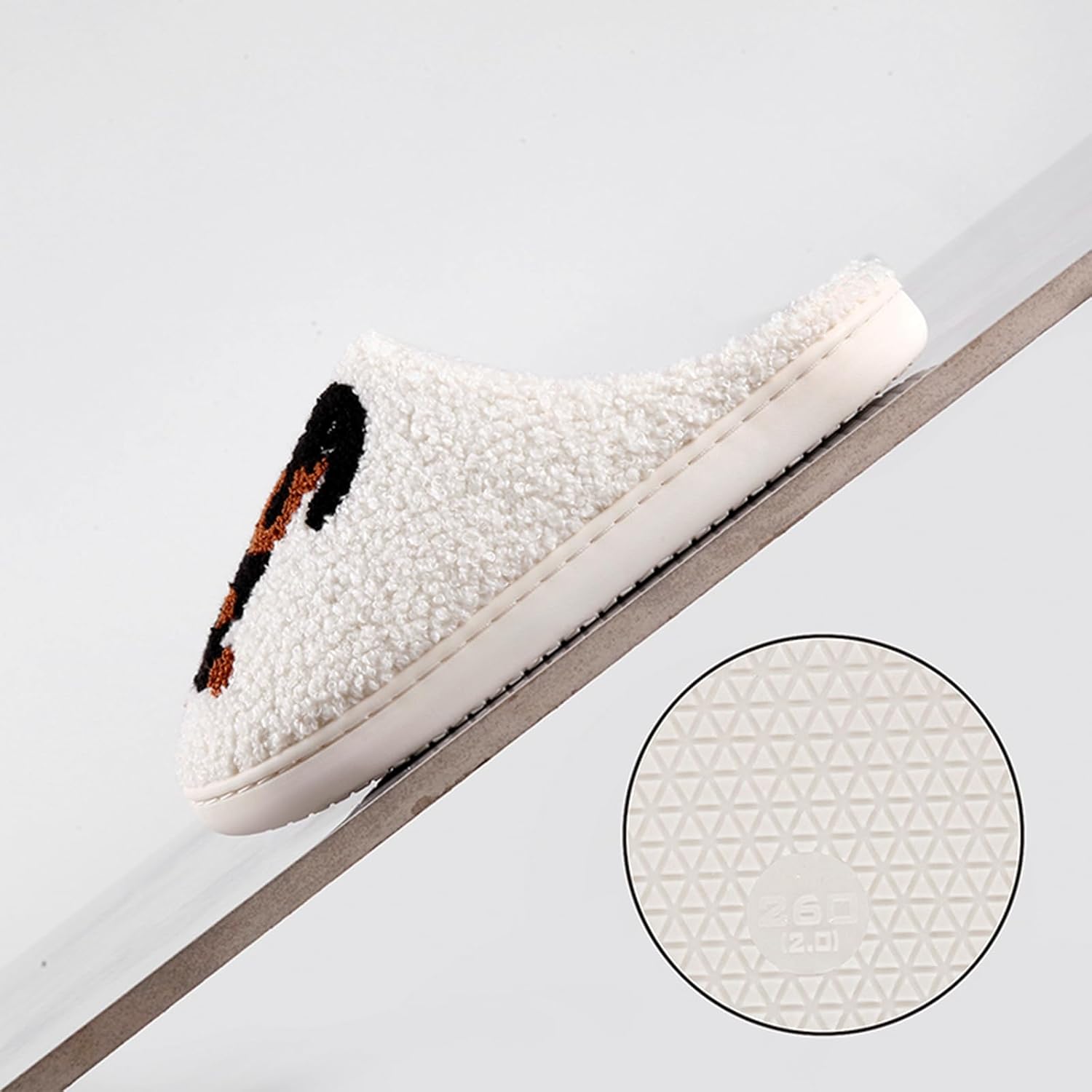 Cute Animal Slippers for Women Man Cartoon Animal Slippers for Woman Fuzzy Memory Foam Winter Warm Fluffy Shoes