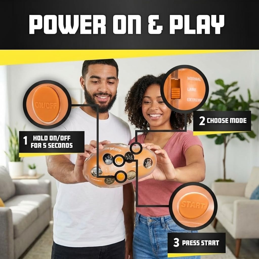 Shocktato Party game by Stormwired - The Hilariously Funny Game of Shocking Potato - Gag Gifts and Stocking Stuffers for Teens