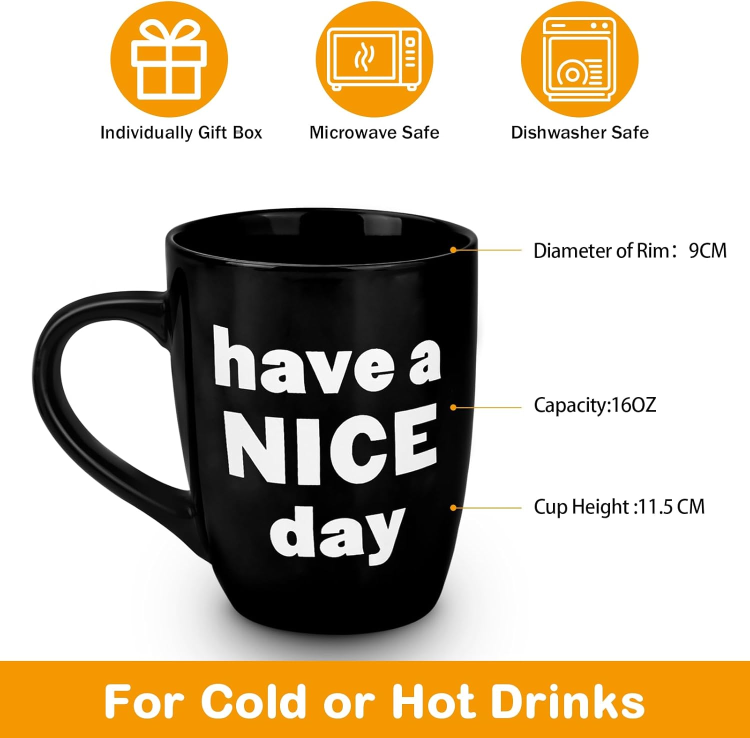 White Elephant Gifts for Adults, 13 OZ Coffee Mug Funny Presents for Women Men Wife Mom Dad Friend, Gag Gifts for Him Husband for Christmas Stocking Stuffers Valentines Anniversary Birthday