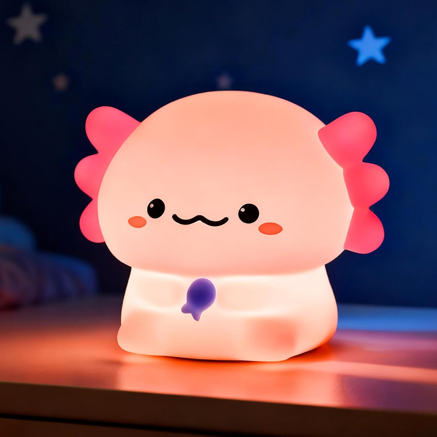 Frog Night Light for Kids, Dimmable Silicone Night Light for Nursery,Frog Lamp Suitable for Boys and Girls Room Decor