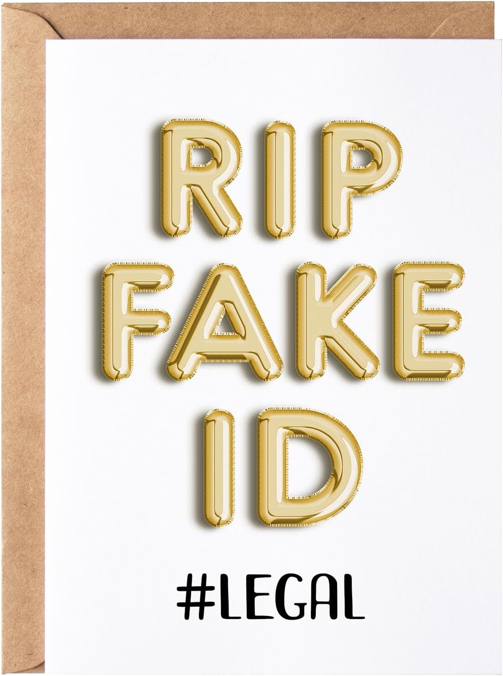 Funny Trump Birthday Card for Women Men - Humorous Donald Trump Gift Ideas for Him Her - Great for 30th, 40th, 50th, 60th Birthday Gifts for Mom Dad Best Friends - Bday Card for Best Friend Coworker