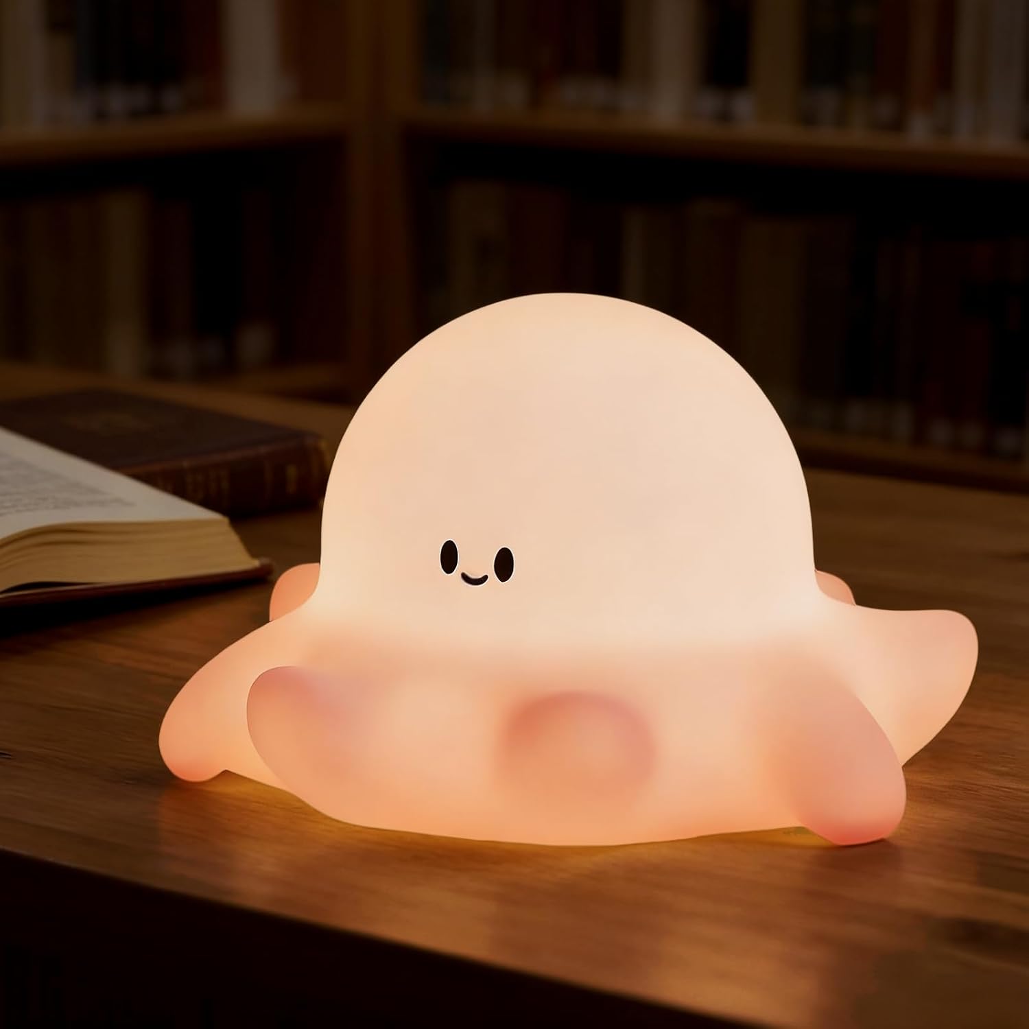 Frog Night Light for Kids, Dimmable Silicone Night Light for Nursery,Frog Lamp Suitable for Boys and Girls Room Decor