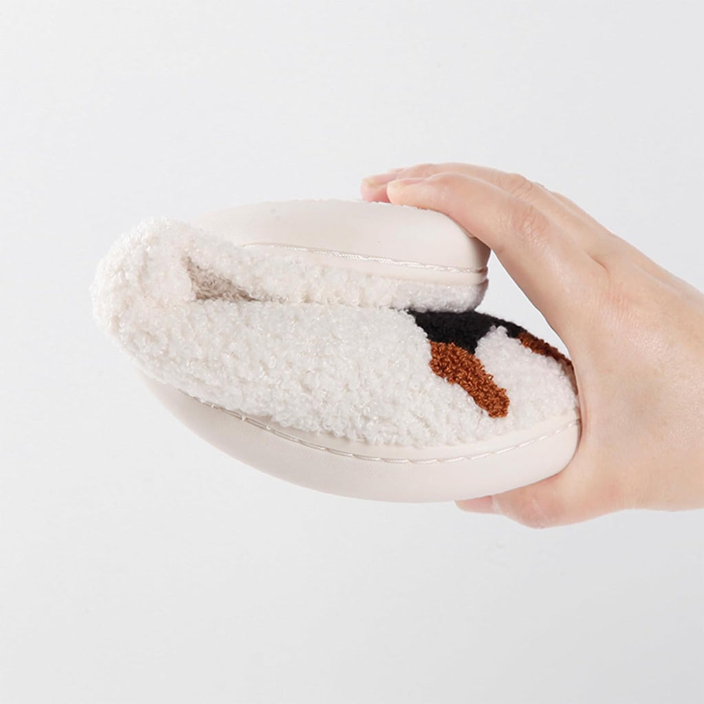 Cute Animal Slippers for Women Man Cartoon Animal Slippers for Woman Fuzzy Memory Foam Winter Warm Fluffy Shoes