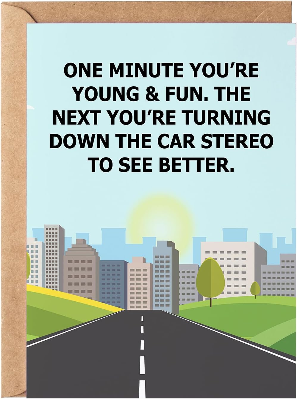 Funny Trump Birthday Card for Women Men - Humorous Donald Trump Gift Ideas for Him Her - Great for 30th, 40th, 50th, 60th Birthday Gifts for Mom Dad Best Friends - Bday Card for Best Friend Coworker