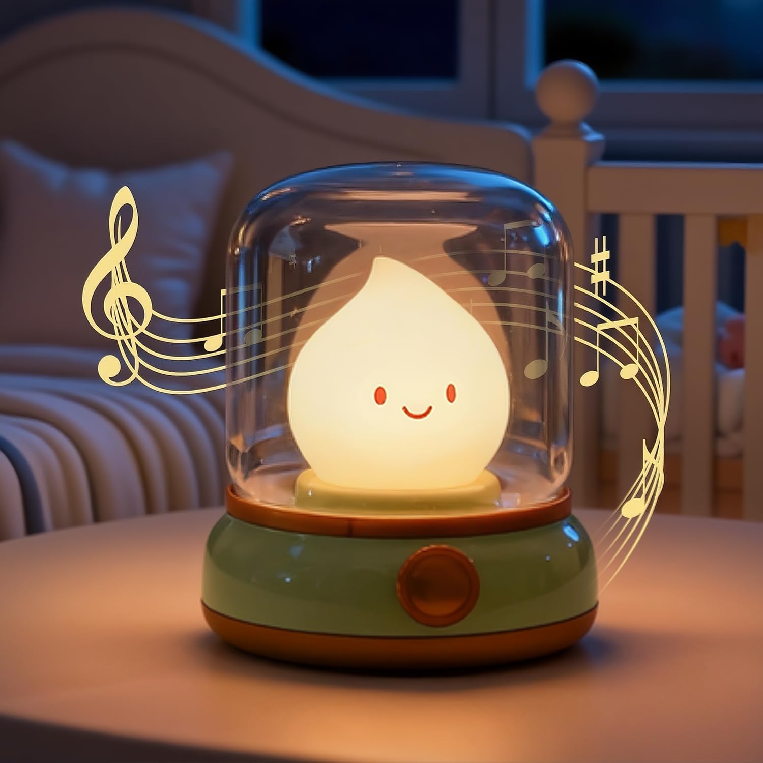 Flameless Candles Lamp, Led Candles,Cute Kerosene Lamp,Silicone Flame Amber Light,Adjustable Dimmable Rechargeable Night Light for Kids,Girls,Teenager Kids Bedroom Christmas
