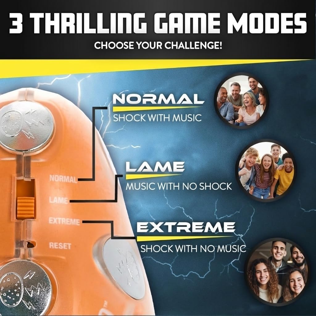 Shocktato Party game by Stormwired - The Hilariously Funny Game of Shocking Potato - Gag Gifts and Stocking Stuffers for Teens