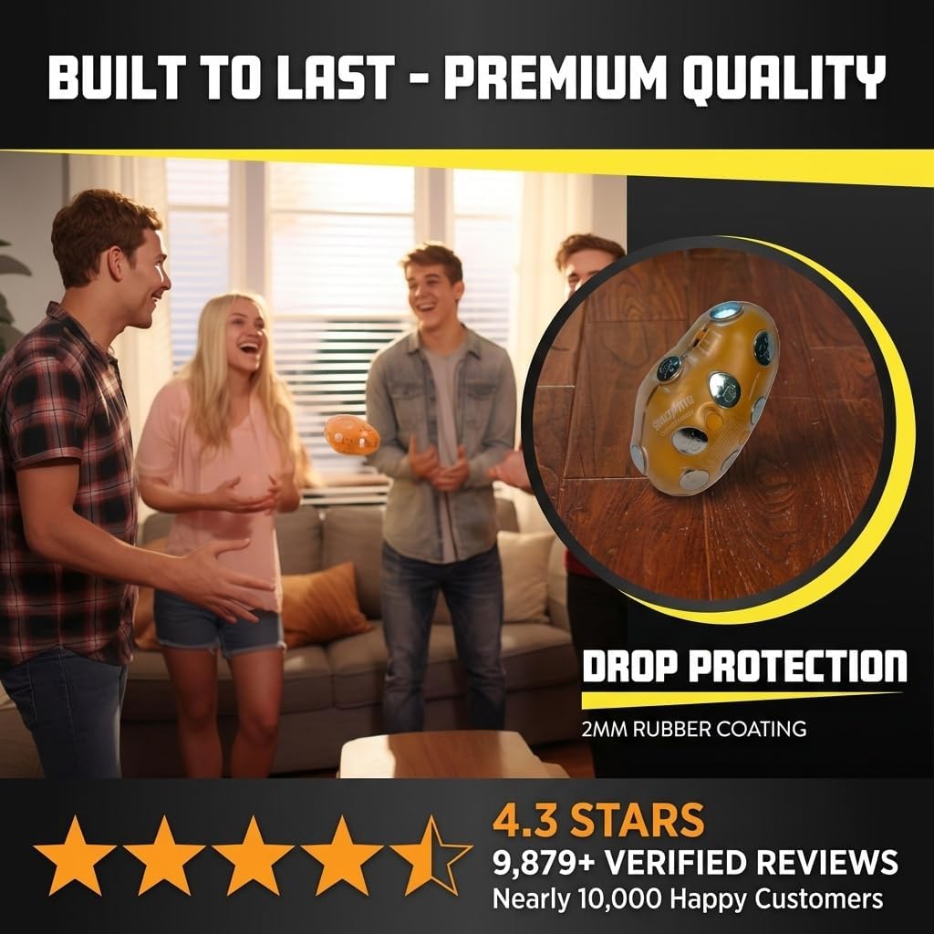 Shocktato Party game by Stormwired - The Hilariously Funny Game of Shocking Potato - Gag Gifts and Stocking Stuffers for Teens