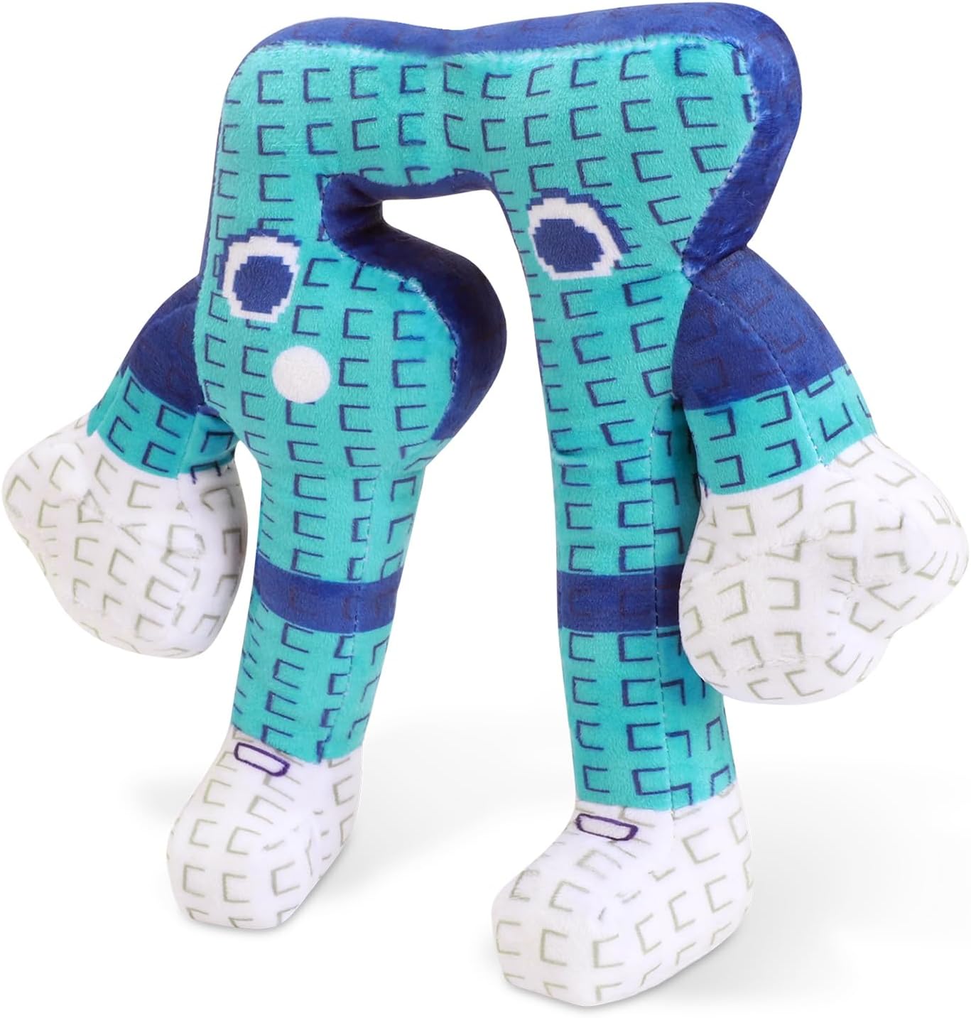 10 Inch 67 Plush Toy - Soft Stuffed Number Character, Pixel-Style Steal A Brainrot Inspired Plushie, for Kids, Gamers, Collectors & Internet Culture Fans