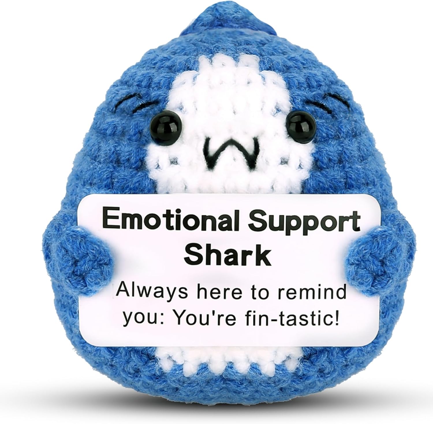 Hoedia Emotional Pickle Small Mother’s Day Easter Gifts for Women Men Her Him, Crochet Cucumber Cute Funny Inspirational Support Stuffers College Office Friend Birthday Basket Filler Decorations