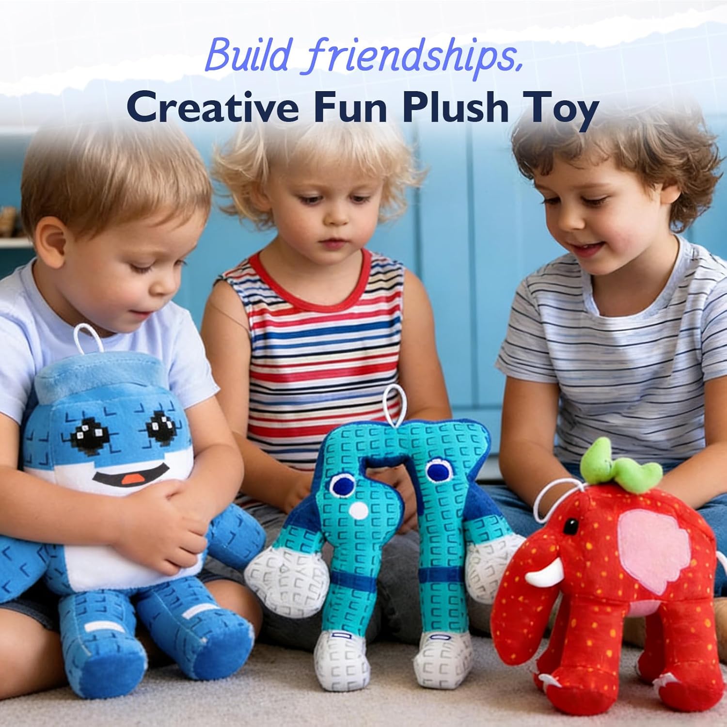 10 Inch 67 Plush Toy - Soft Stuffed Number Character, Pixel-Style Steal A Brainrot Inspired Plushie, for Kids, Gamers, Collectors & Internet Culture Fans