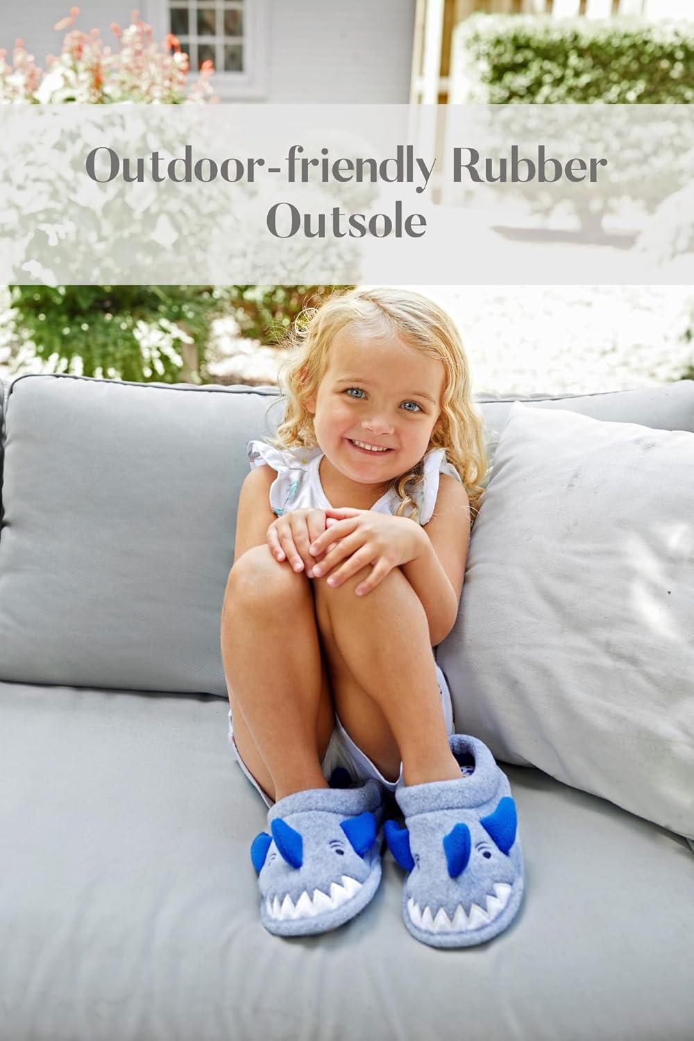 Dearfoams unisex-child Kids Toddlers Whimsical Animal Critter Washable Slipper