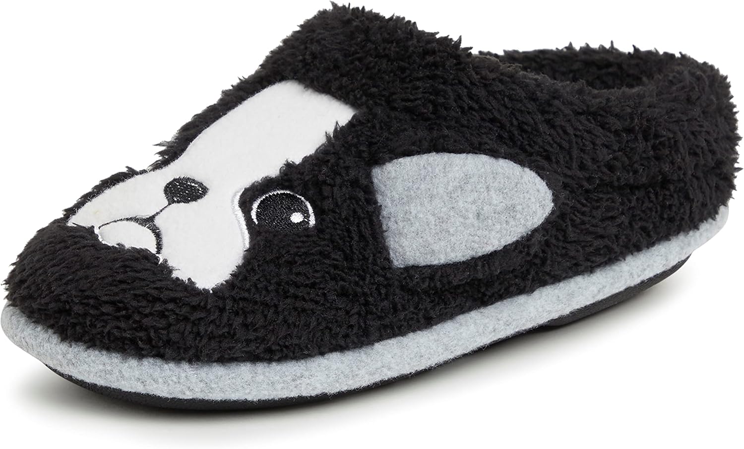 Dearfoams unisex-child Kids Toddlers Whimsical Animal Critter Washable Slipper