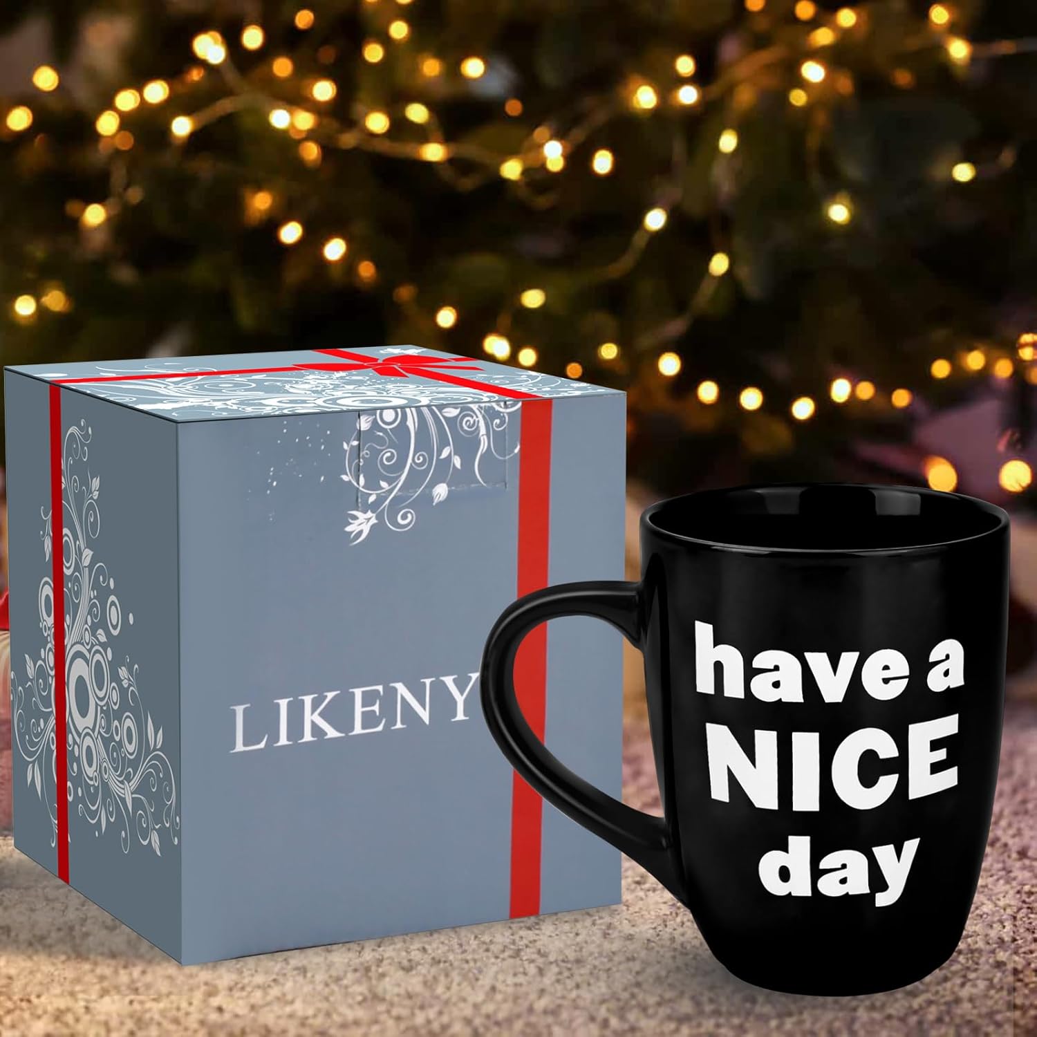 White Elephant Gifts for Adults, 13 OZ Coffee Mug Funny Presents for Women Men Wife Mom Dad Friend, Gag Gifts for Him Husband for Christmas Stocking Stuffers Valentines Anniversary Birthday