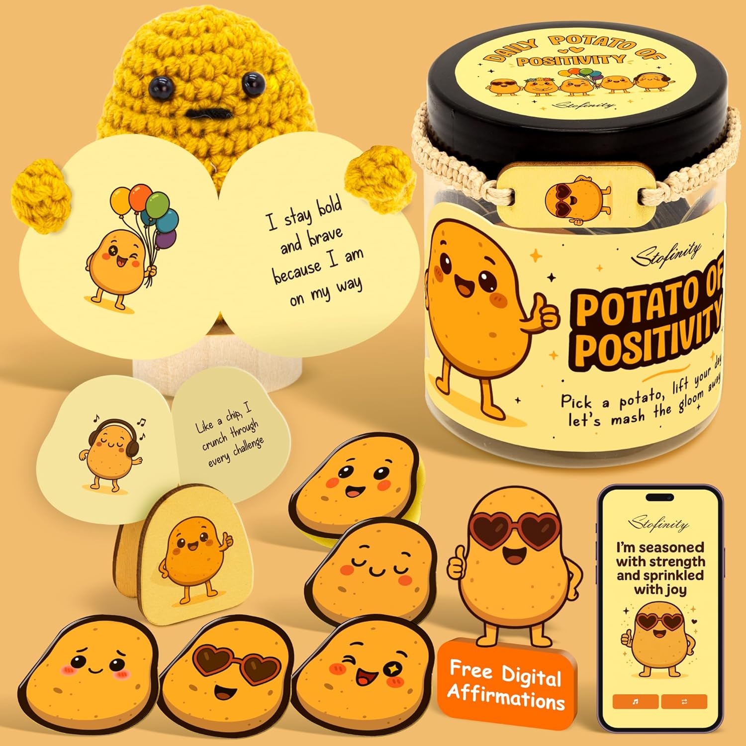 60 Positive Pickle Affirmation Cards Jar - Funny Valentines Day Gifts For Teen Girls Trendy Stuff, Valentine Pickle Gifts For Women, Cute Birthday Gift For Friends, Daughter, Sister, Adult