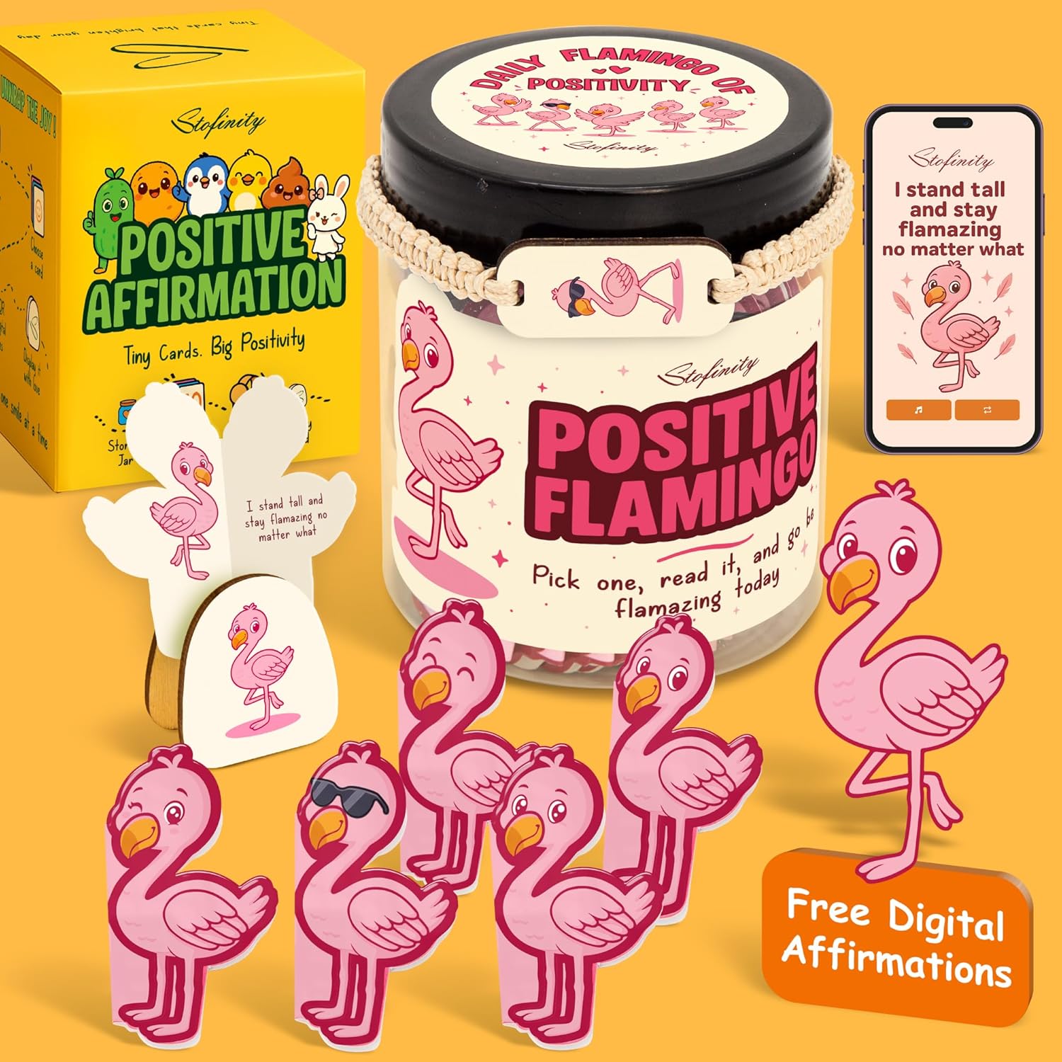 60 Positive Pickle Affirmation Cards Jar - Funny Valentines Day Gifts For Teen Girls Trendy Stuff, Valentine Pickle Gifts For Women, Cute Birthday Gift For Friends, Daughter, Sister, Adult