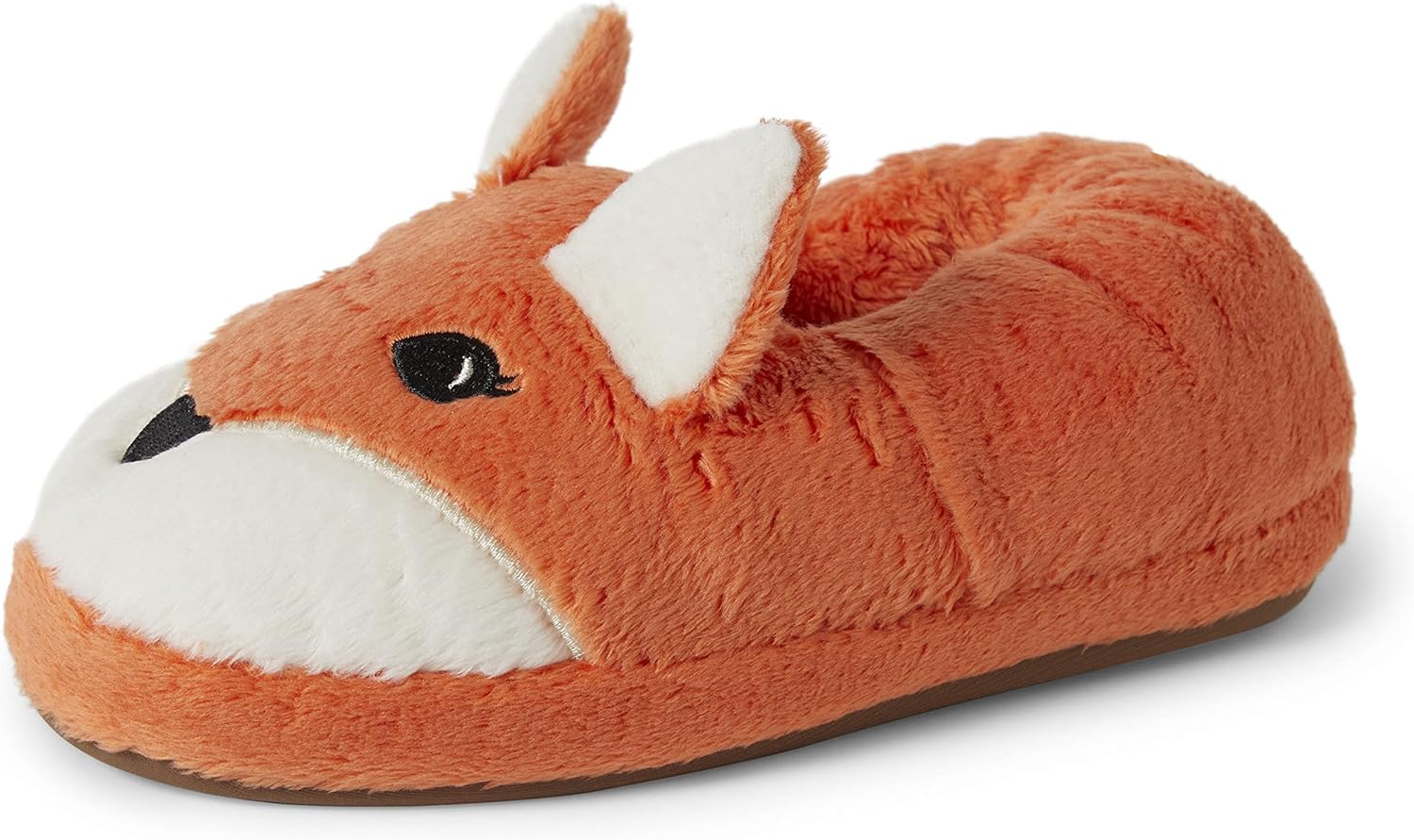 Dearfoams unisex-child Kids Toddlers Whimsical Animal Critter Washable Slipper