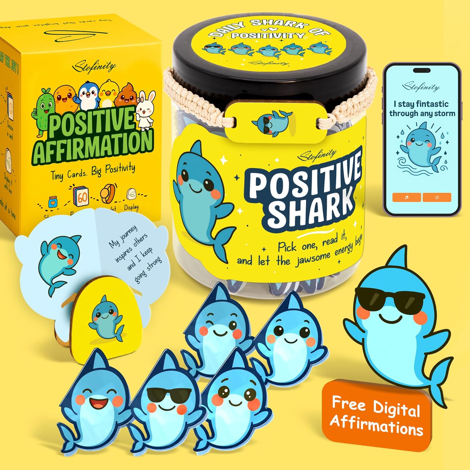 60 Positive Pickle Affirmation Cards Jar - Funny Valentines Day Gifts For Teen Girls Trendy Stuff, Valentine Pickle Gifts For Women, Cute Birthday Gift For Friends, Daughter, Sister, Adult