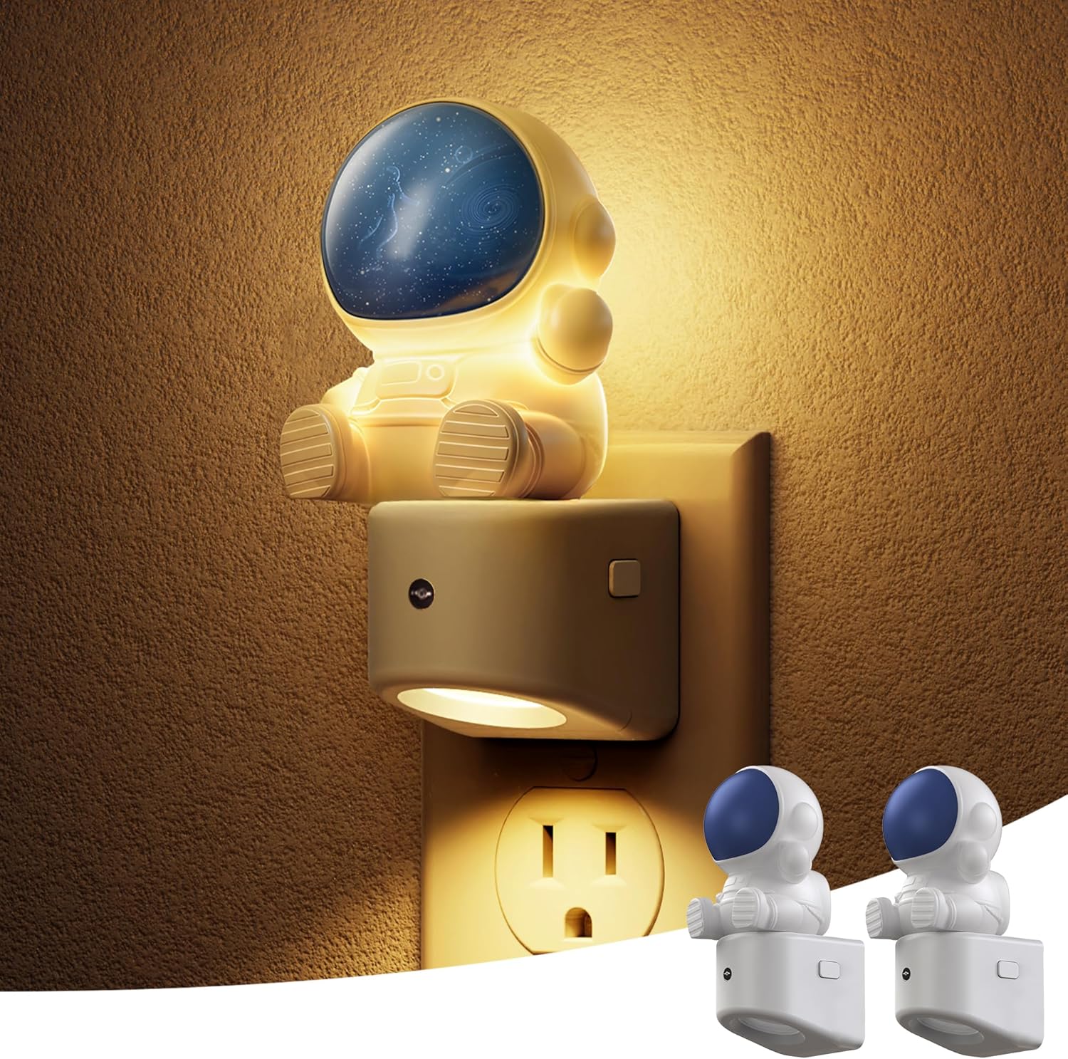 L LOHAS LED Plug in Night Light for Kids, 3D Cute Puppy Night Lights with Dusk to Dawn Sensor, RGB+Soft White 3000K Dog Night Light, Christmas Birthday Gift Nightlight for Kids, Room Decor