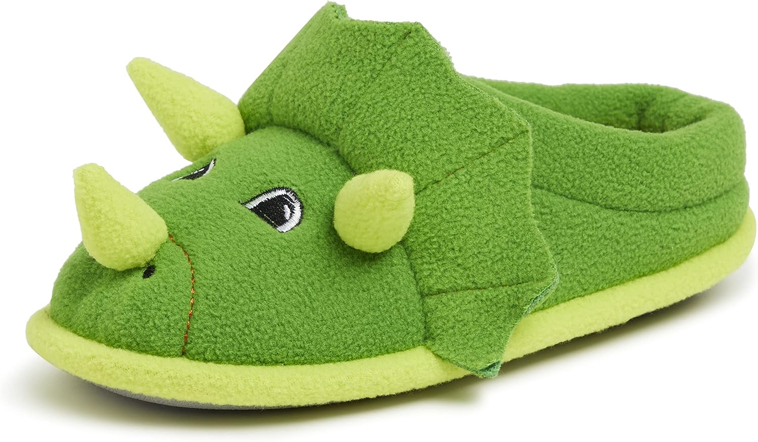 Dearfoams unisex-child Kids Toddlers Whimsical Animal Critter Washable Slipper