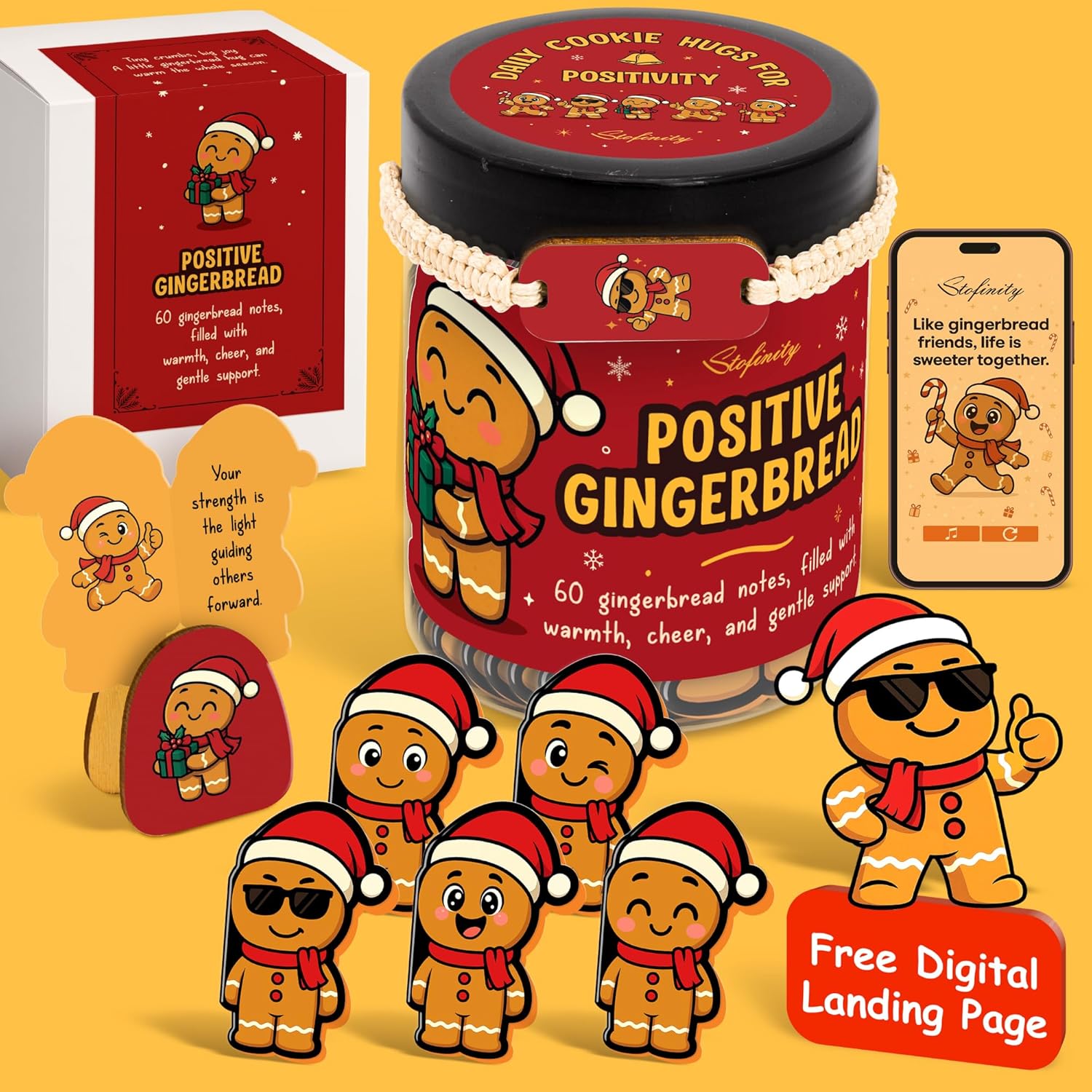 60 Positive Pickle Affirmation Cards Jar - Funny Valentines Day Gifts For Teen Girls Trendy Stuff, Valentine Pickle Gifts For Women, Cute Birthday Gift For Friends, Daughter, Sister, Adult