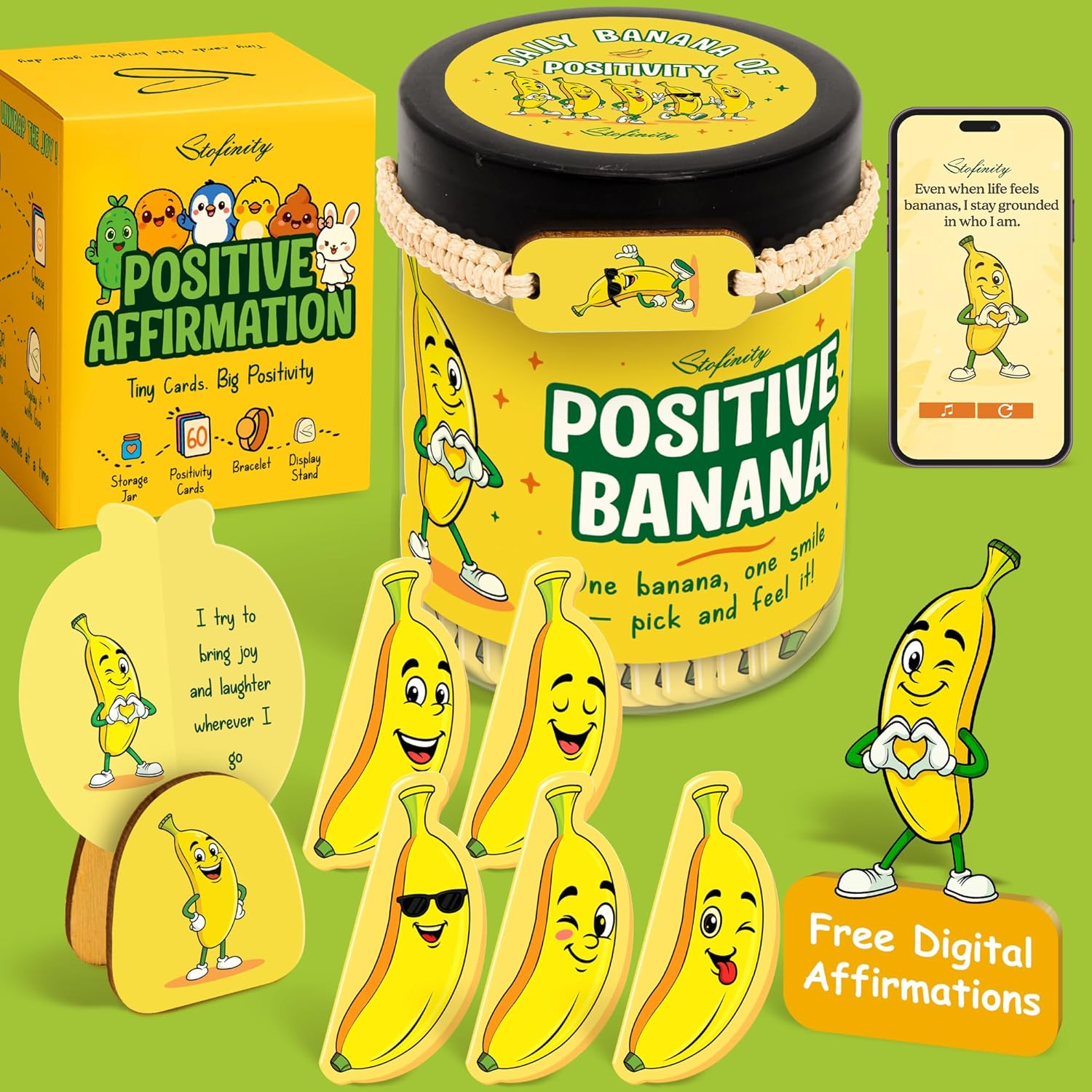 60 Positive Pickle Affirmation Cards Jar - Funny Valentines Day Gifts For Teen Girls Trendy Stuff, Valentine Pickle Gifts For Women, Cute Birthday Gift For Friends, Daughter, Sister, Adult