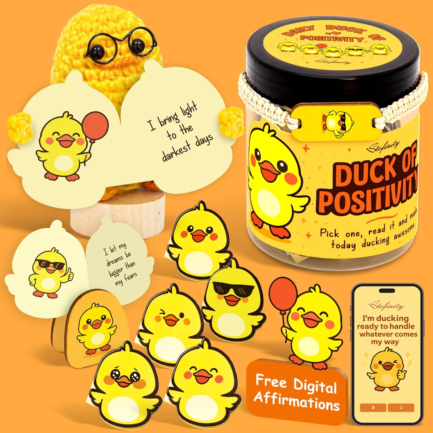 60 Positive Pickle Affirmation Cards Jar - Funny Valentines Day Gifts For Teen Girls Trendy Stuff, Valentine Pickle Gifts For Women, Cute Birthday Gift For Friends, Daughter, Sister, Adult