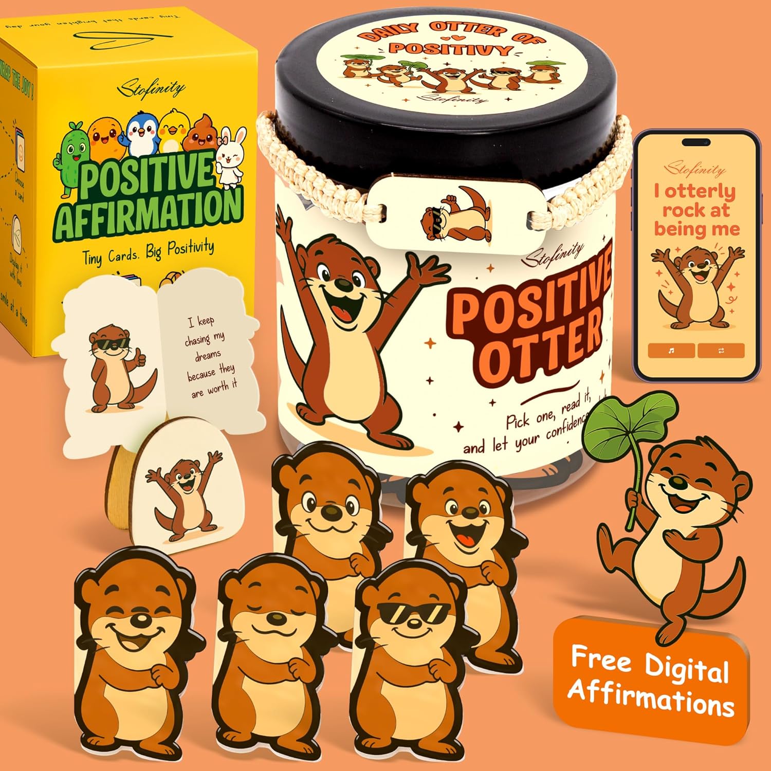 60 Positive Pickle Affirmation Cards Jar - Funny Valentines Day Gifts For Teen Girls Trendy Stuff, Valentine Pickle Gifts For Women, Cute Birthday Gift For Friends, Daughter, Sister, Adult