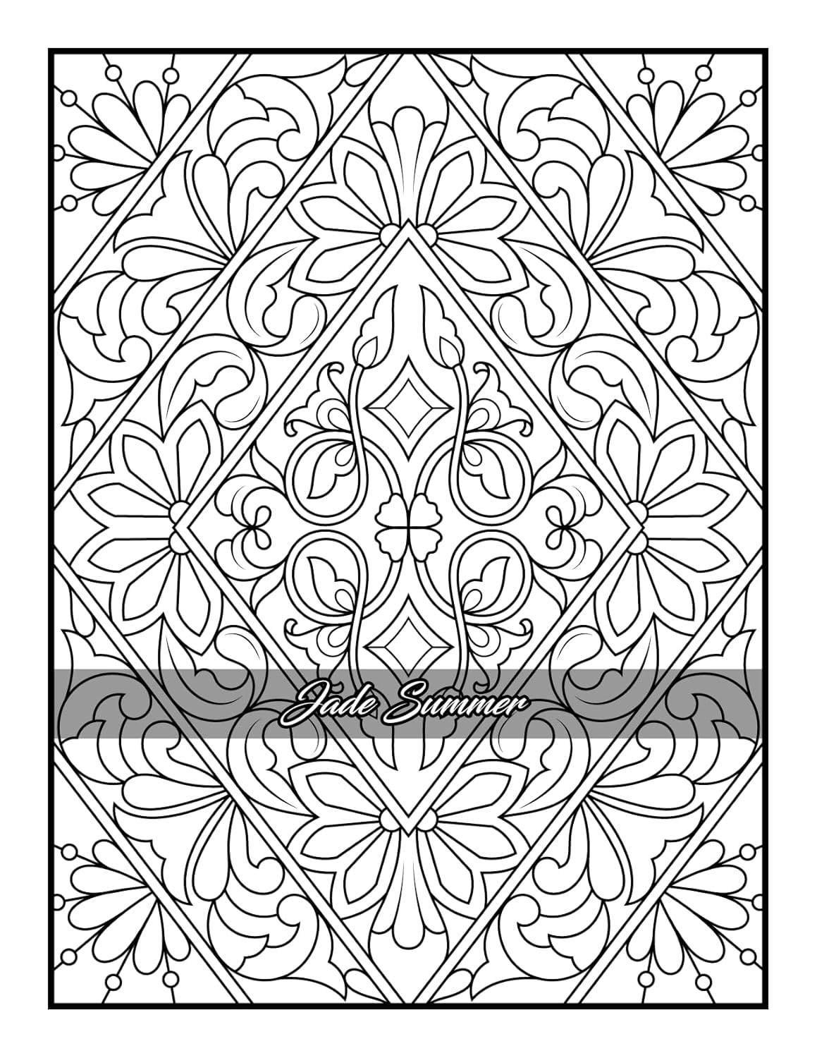 100 Amazing Patterns: An Adult Coloring Book with Fun, Easy, and Relaxing Coloring Pages